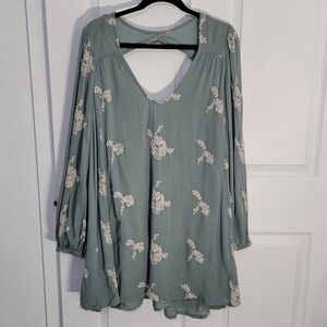 Free People Embroidered Austin Dress